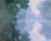 克劳德 莫奈 : Arm of the Seine near Giverny in the Fog
